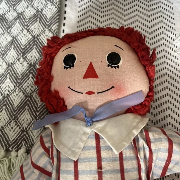 Vintage Knickerbocker 14" Raggedy Andy Original Doll - Picture 2 of 6